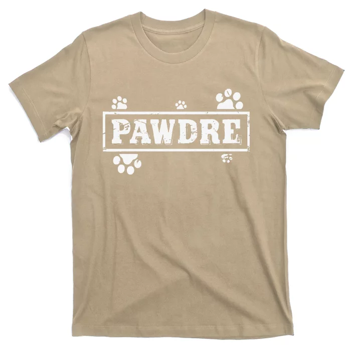 Dog Dad Pawdre Dog Owner Puppy Daddy Father Dogs Friendly T-Shirt