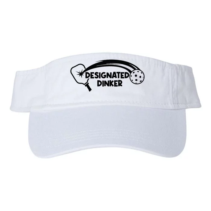 Designated Dinker Pickleball For Pickleball Player Valucap Bio-Washed Visor