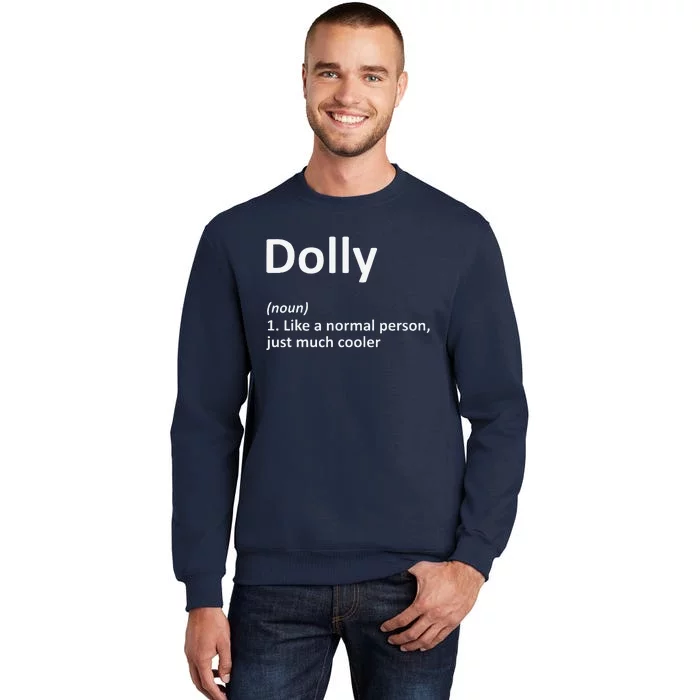 DOLLY Definition Personalized Name Funny Birthday Gift Idea Sweatshirt