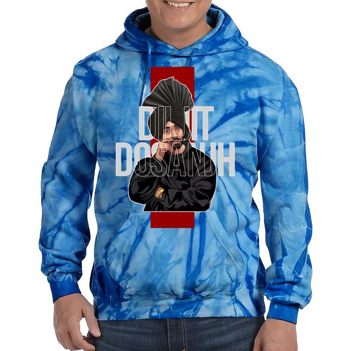 Diljit Dosanjh Punjabi Singer Desi Apparel Punjabi Tie Dye Hoodie