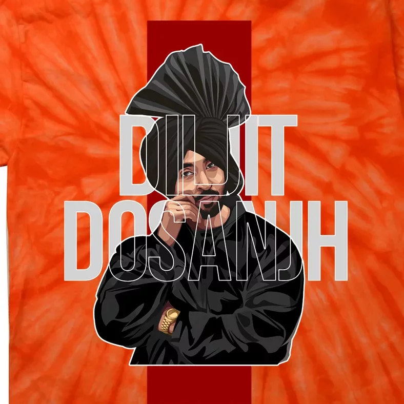 Diljit Dosanjh Punjabi Singer Desi Apparel Punjabi Tie-Dye T-Shirt