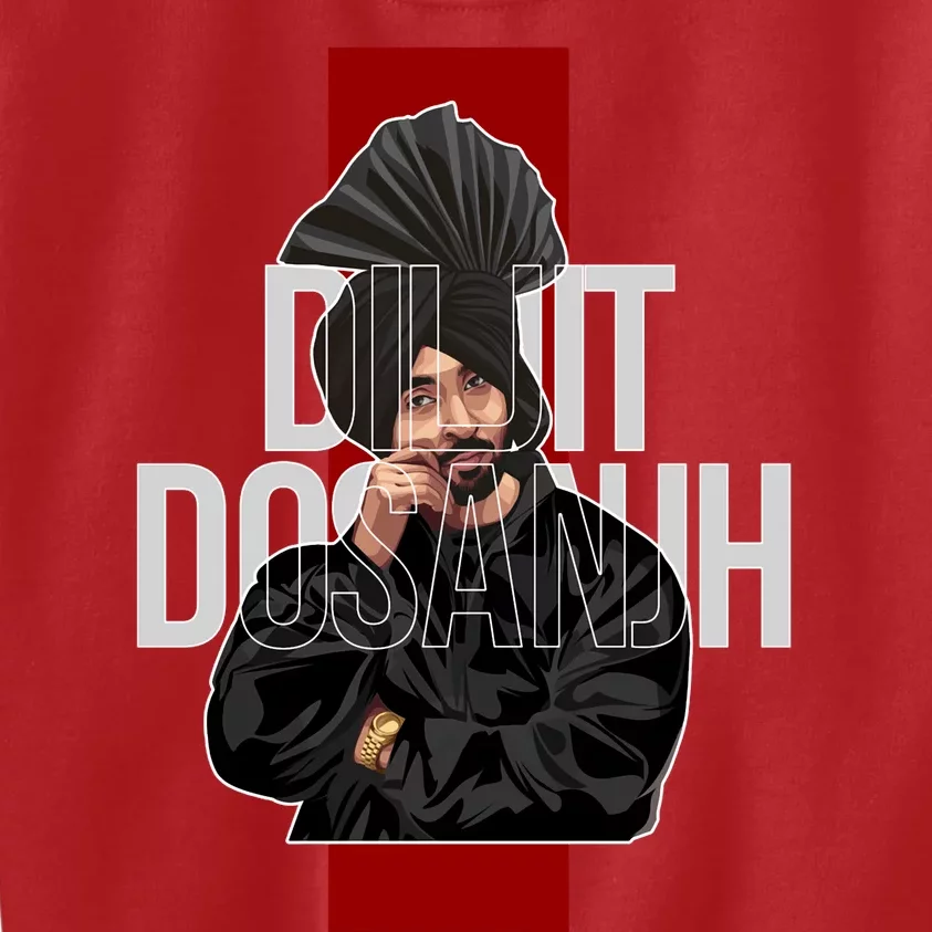 Diljit Dosanjh Punjabi Singer Desi Apparel Punjabi Kids Sweatshirt