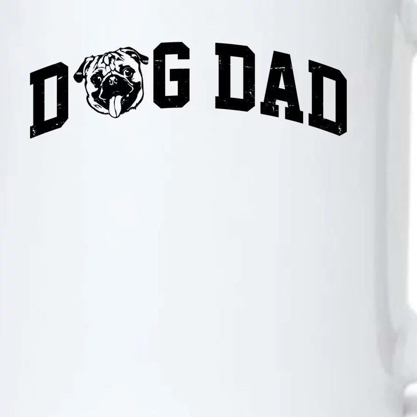 Dog Dad Pug Lover Black Color Changing Mug