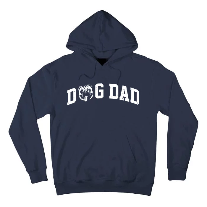 Dog Dad Pug Lover Tall Hoodie