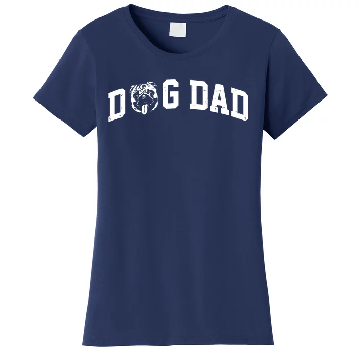 Dog Dad Pug Lover Women's T-Shirt