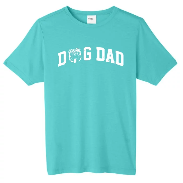 Dog Dad Pug Lover ChromaSoft Performance T-Shirt