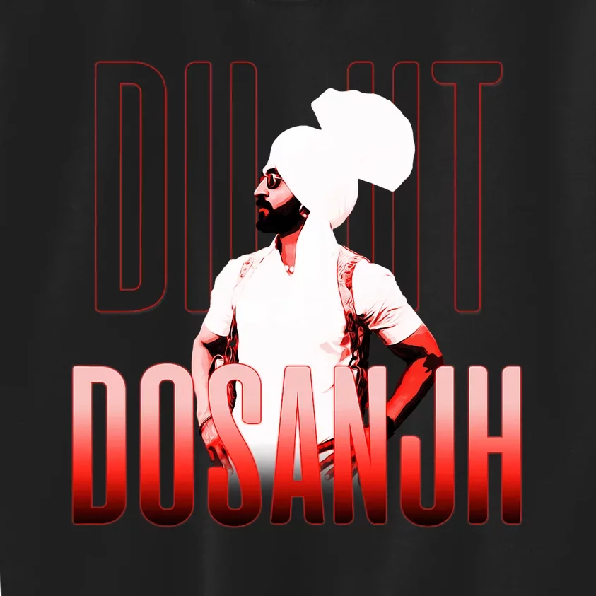 Diljit Dosanjh Punjabi Singer Desi Apparel Punjabi Kids Sweatshirt