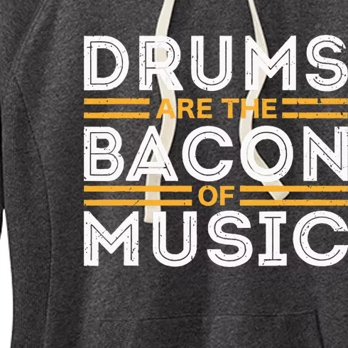 Drummer Drum Player Funny Drumming Music Teacher Quote Women's Fleece Hoodie