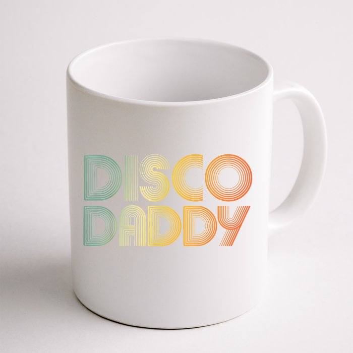 Disco Daddy Retro 60s 70s Party Costume Dad Fathers Day Front & Back Coffee Mug