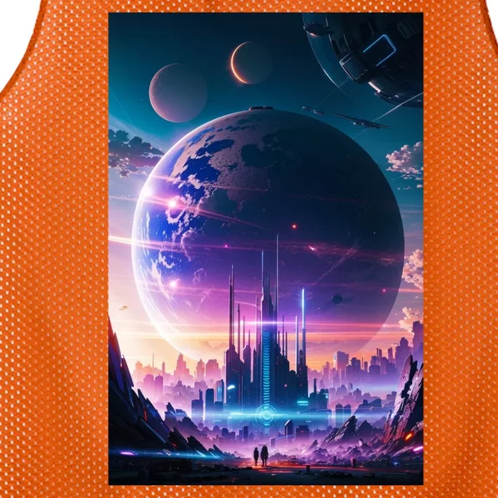 Dreamshaper Mesh Reversible Basketball Jersey Tank