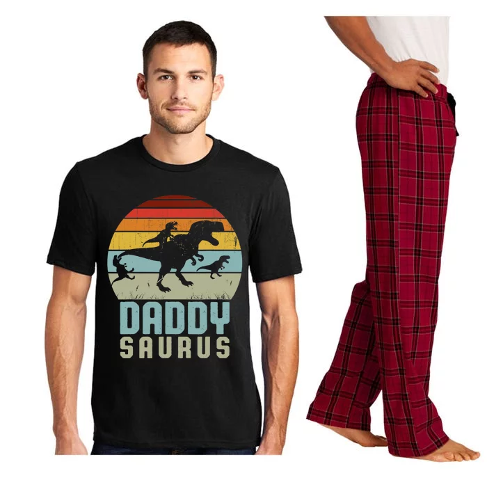 Daddysaurus Daddysaurus Rex Design Fathers Day Pajama Set