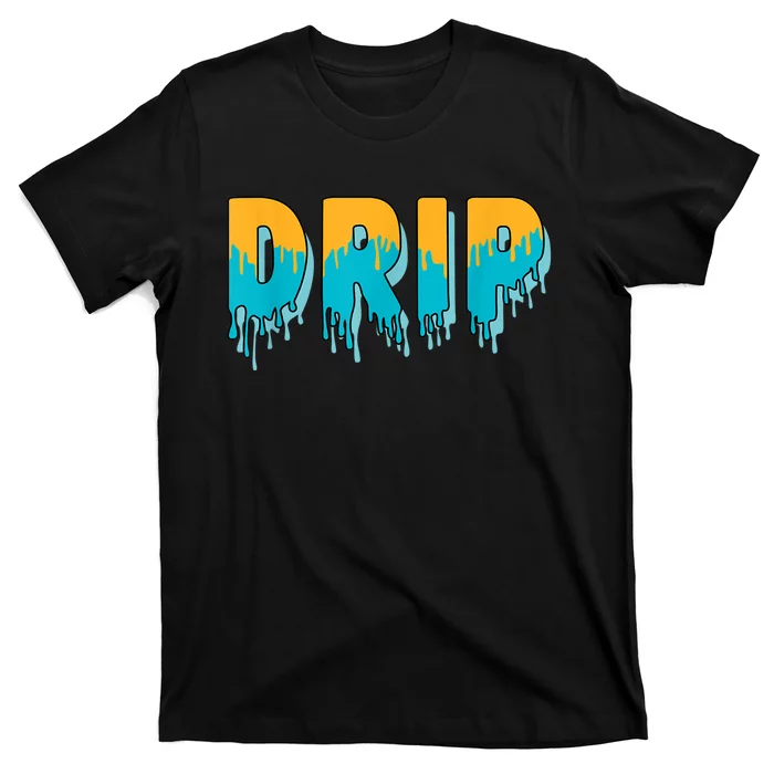 Drip Dripping Retro Aqua 5s Matching T-Shirt