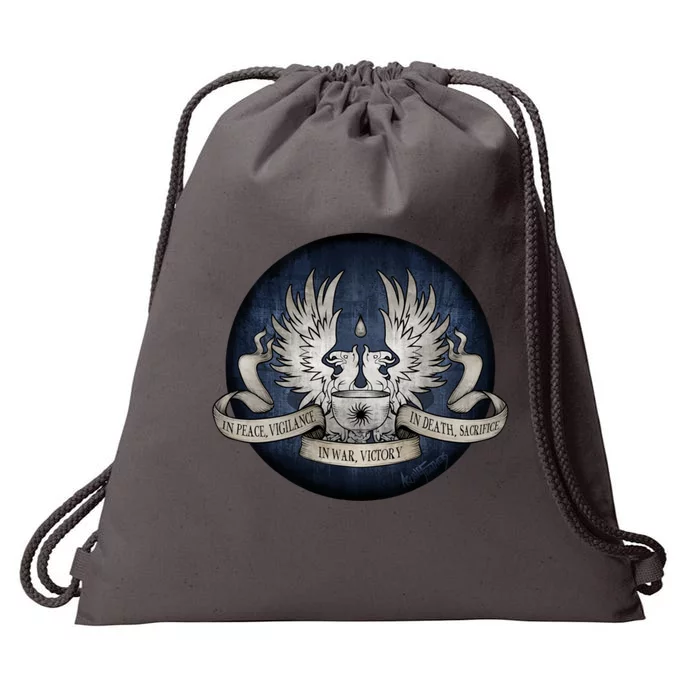 Dragonagegreywardenrite Drawstring Bag