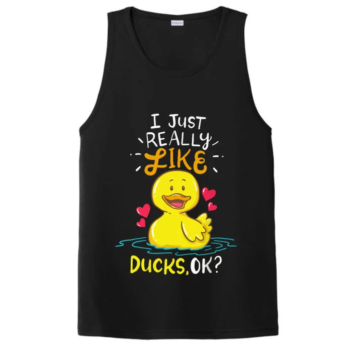 Duck Ducks Rubber Performance Tank