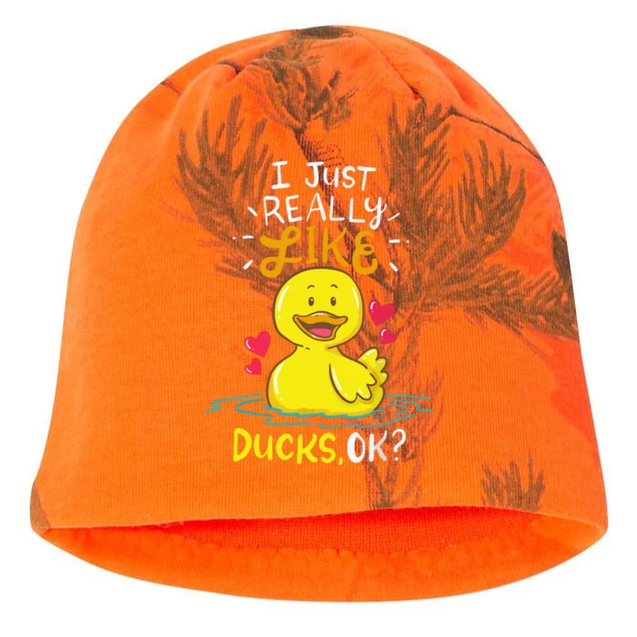 Duck Ducks Rubber Kati - Camo Knit Beanie