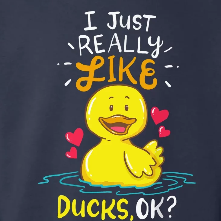 Duck Ducks Rubber Toddler Hoodie