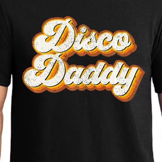 Disco Daddy Retro Matching 60's 70s Party Costume Dad Pajama Set