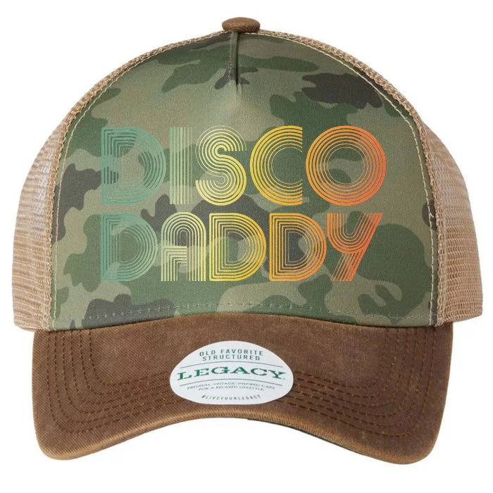 Disco Daddy Retro 60s 70s Party Fathers Day Legacy Tie Dye Trucker Hat