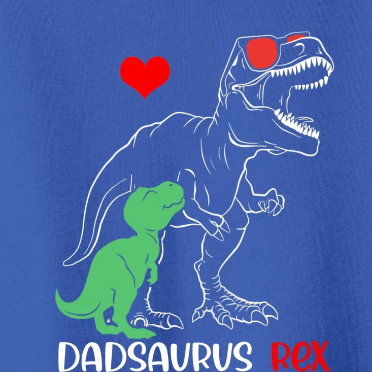 Dadsaurus Daddy Rex Autism Awareness Proud Dad Gift Toddler T-Shirt