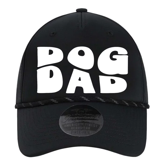 Dog Dad Retro Funny Pod Performance The Dyno Cap