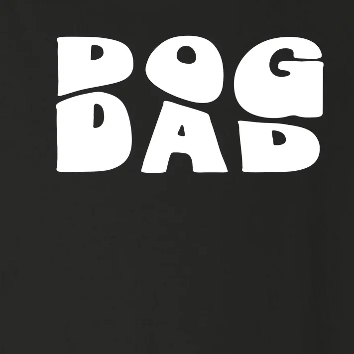 Dog Dad Retro Funny Pod Toddler Long Sleeve Shirt