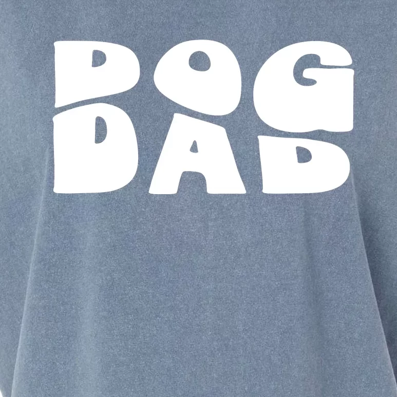 Dog Dad Retro Funny Pod Garment-Dyed Women's Muscle Tee