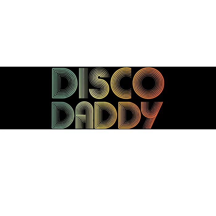 Disco Daddy Retro 60s 70s Party Costume Dad Fathers Day Bumper Sticker