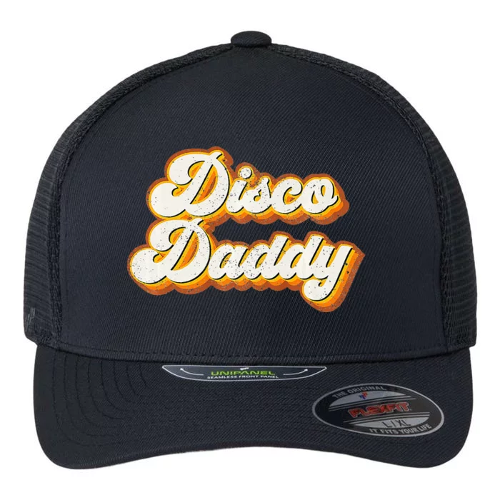 Disco Daddy Retro Matching60s 70s Party CostumeDad Flexfit Unipanel Trucker Cap