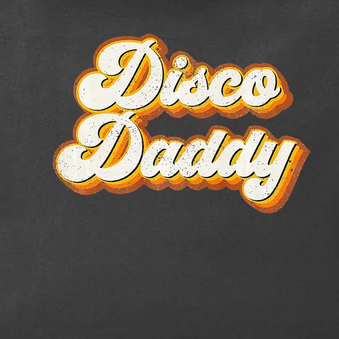 Disco Daddy Retro Matching60s 70s Party CostumeDad Zip Tote Bag