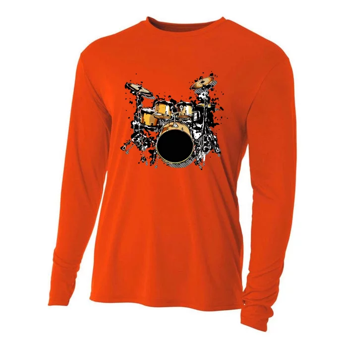 Drummer Cooling Performance Long Sleeve Crew