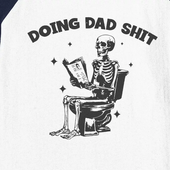 Doing Dad Shit Funny Dad Father’S Day Baseball Sleeve Shirt