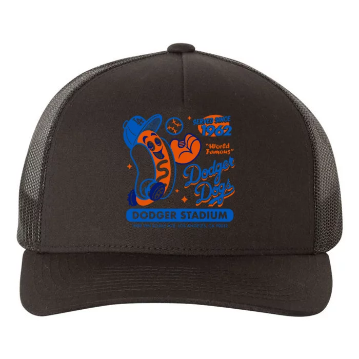 Dodger Dogs Since 1962 Yupoong Adult 5-Panel Trucker Hat