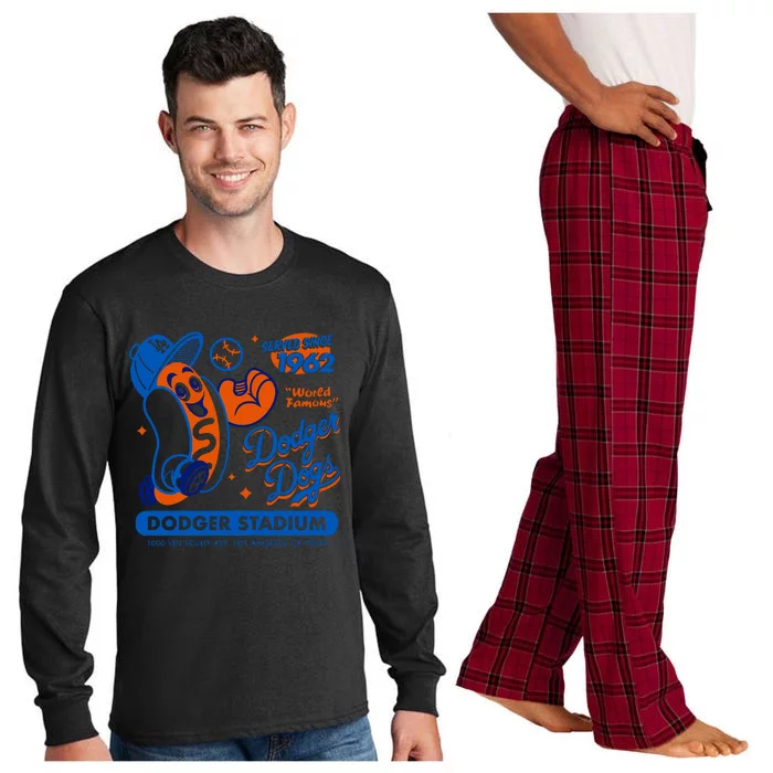 Dodger Dogs Since 1962 Long Sleeve Pajama Set