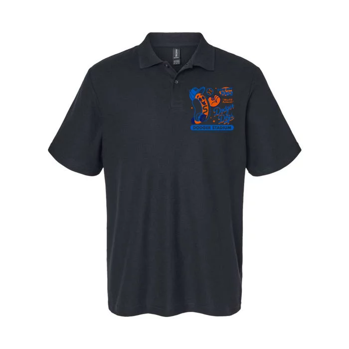 Dodger Dogs Since 1962 Softstyle Adult Sport Polo