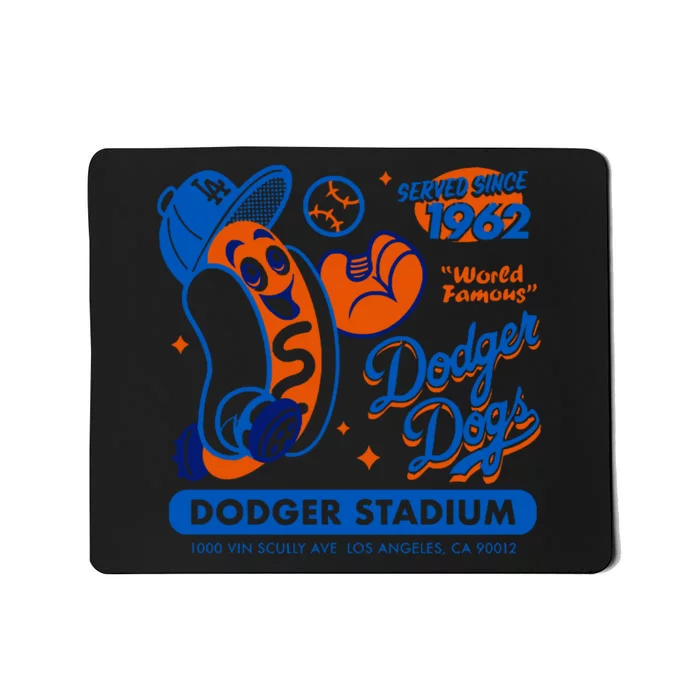 Dodger Dogs Since 1962 Mousepad