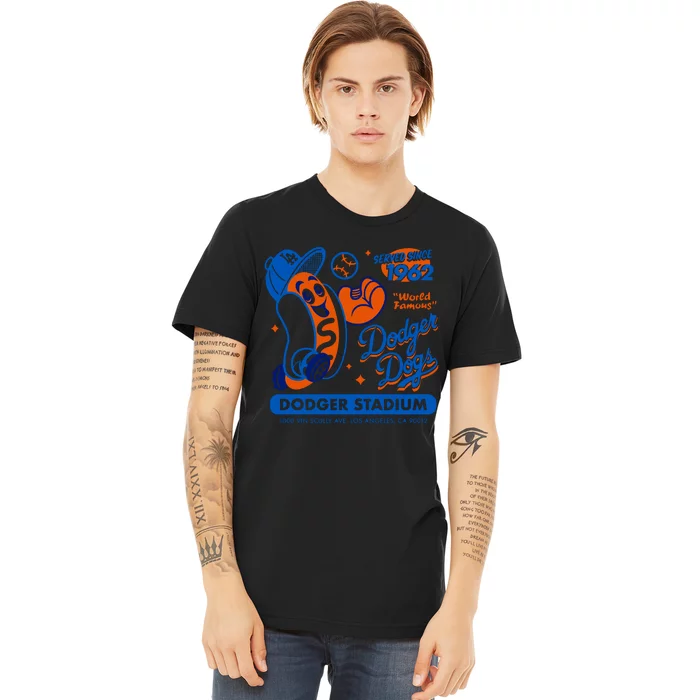 Dodger Dogs Since 1962 Premium T-Shirt