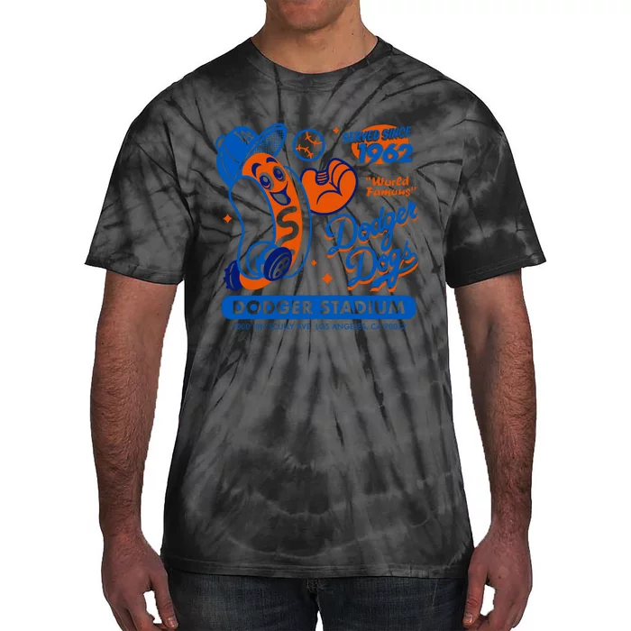 Dodger Dogs Since 1962 Tie-Dye T-Shirt