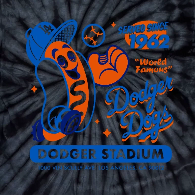 Dodger Dogs Since 1962 Tie-Dye T-Shirt