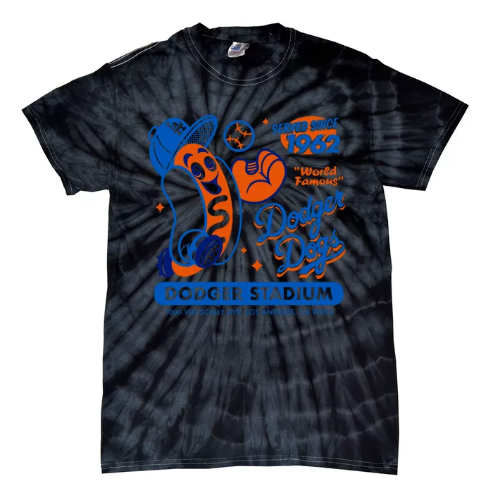 Dodger Dogs Since 1962 Tie-Dye T-Shirt