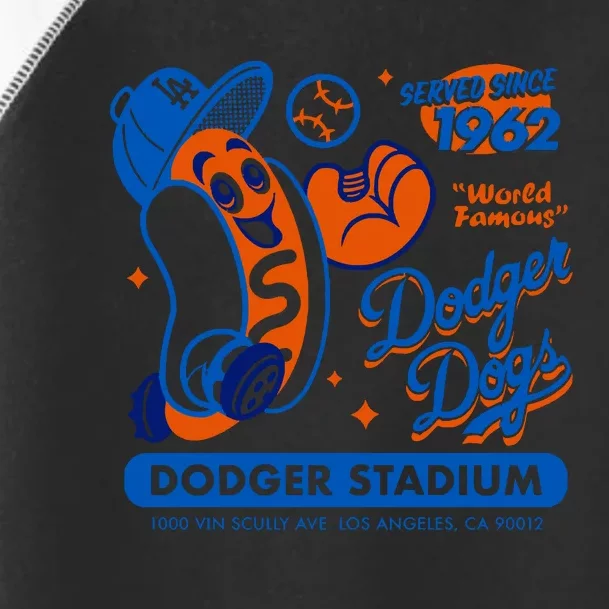 Dodger Dogs Since 1962 Toddler Fine Jersey T-Shirt