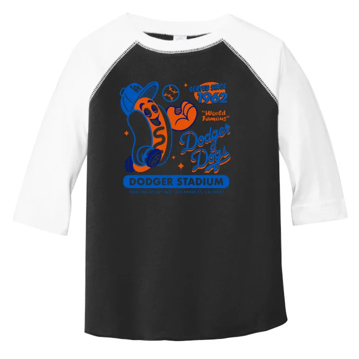 Dodger Dogs Since 1962 Toddler Fine Jersey T-Shirt