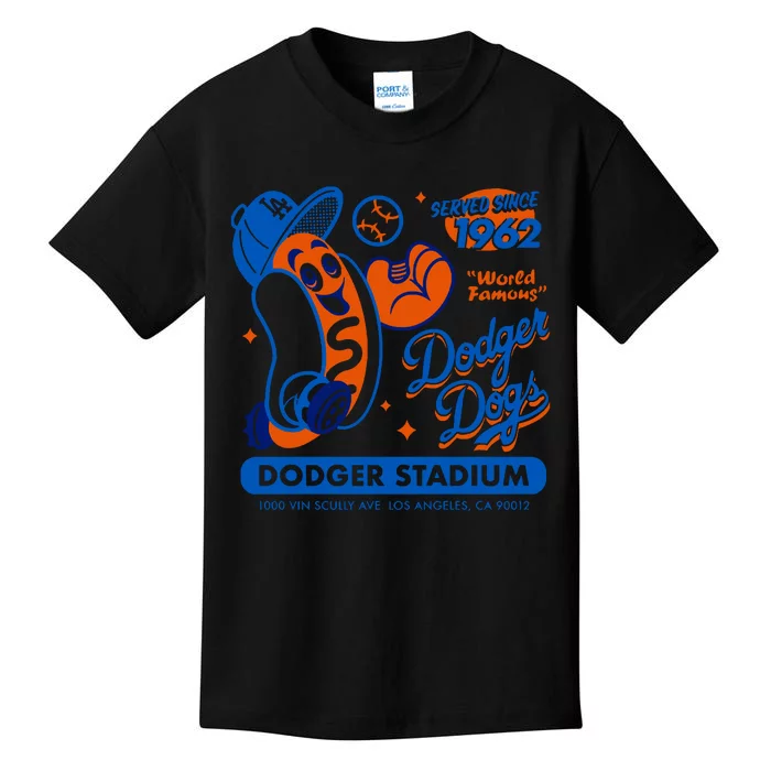 Dodger Dogs Since 1962 Kids T-Shirt