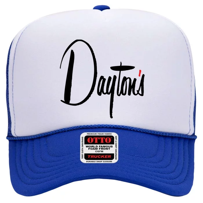 Defunct Dept Store Dayton's High Crown Mesh Trucker Hat