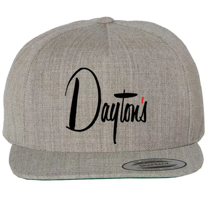 Defunct Dept Store Dayton's Wool Snapback Cap