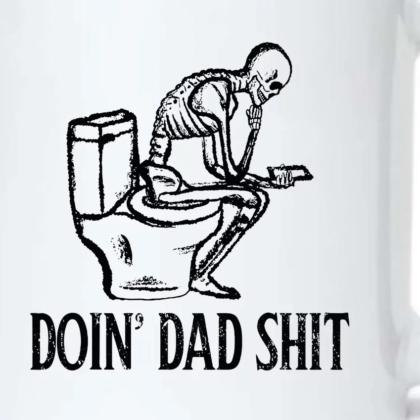 Doin Dad Shit Black Color Changing Mug