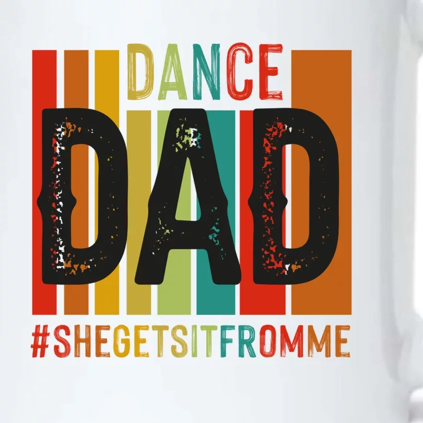 Dance Dad Street Dance Dancing Dad Fathers Day Gift Black Color Changing Mug