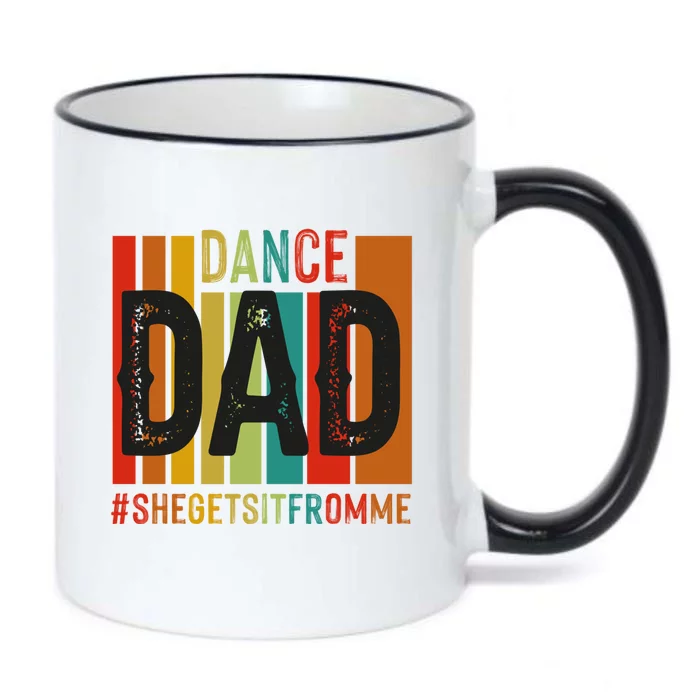 Dance Dad Street Dance Dancing Dad Fathers Day Gift Black Color Changing Mug