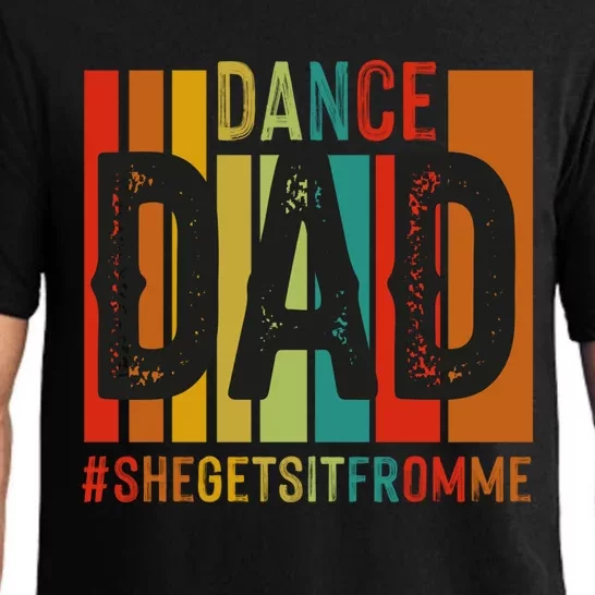 Dance Dad Street Dance Dancing Dad Fathers Day Gift Pajama Set