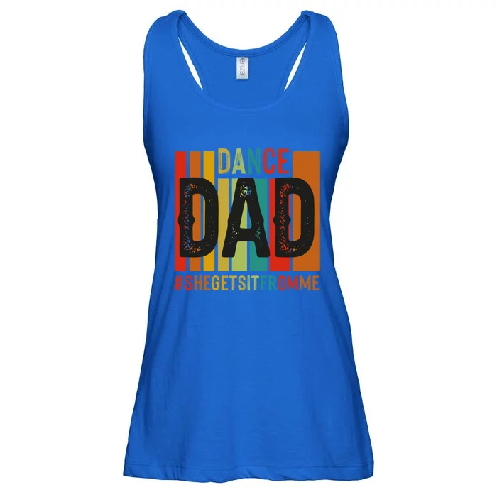 Dance Dad Street Dance Dancing Dad Fathers Day Gift Ladies Essential Flowy Tank