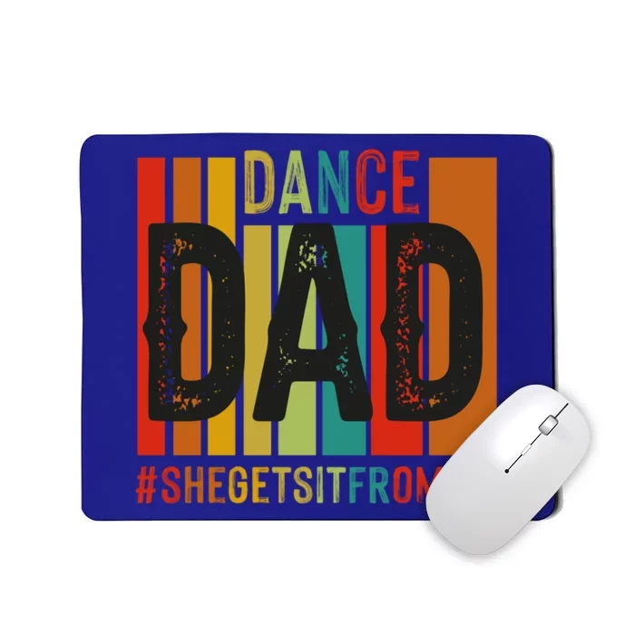 Dance Dad Street Dance Dancing Dad Fathers Day Gift Mousepad